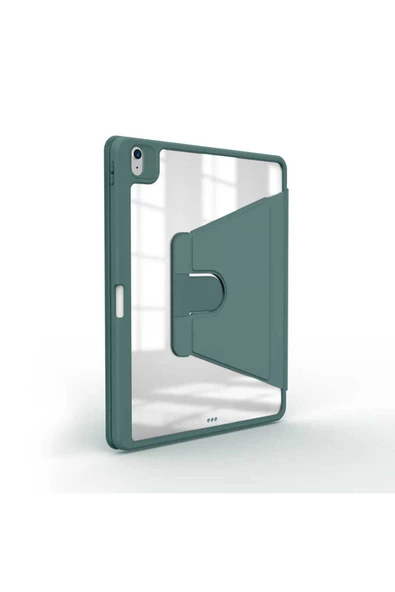 KILIFTECH iPad 11.Nesil 2025 Kılıf Zore Nayn Dönebilen Standlı Kılıf - Mavi Açık - Resim 8