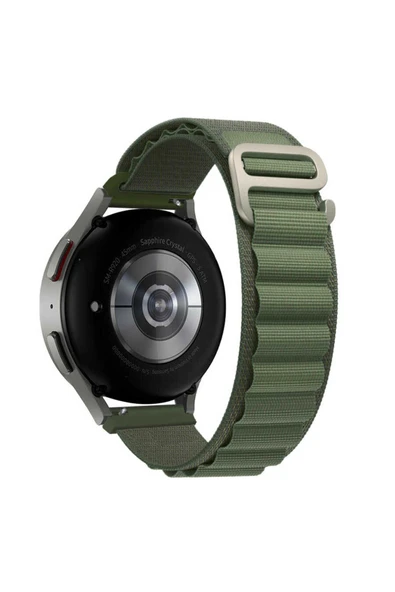 gallipolitech Redmi Watch 5 Active Zore KRD-74 22mm Hasır Kordon - Yeşil ürün görseli