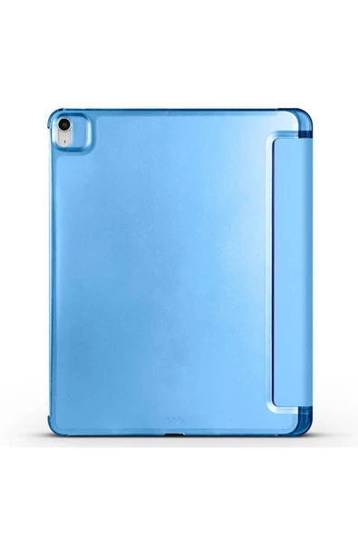 KILIFTECH iPad Air 13 2025 M3 Zore Smart Cover Kalem Bölmeli Standlı 1-1 Kılıf - Pembe Koyu - 8