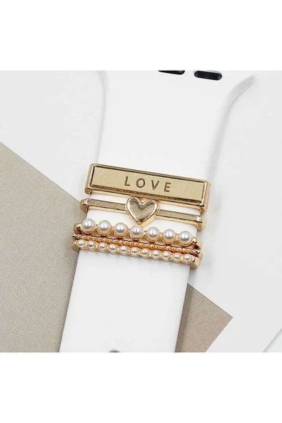 KILIFTECH Uyumlu Kordon Süsü CLO- RoseHeart - Resim 7