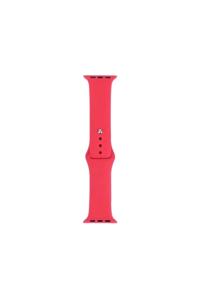 KILIFTECH Watch 7 41mm Band Serisi Klasik Kordon Silikon Strap Kayış-Light Rose Red ürün görseli