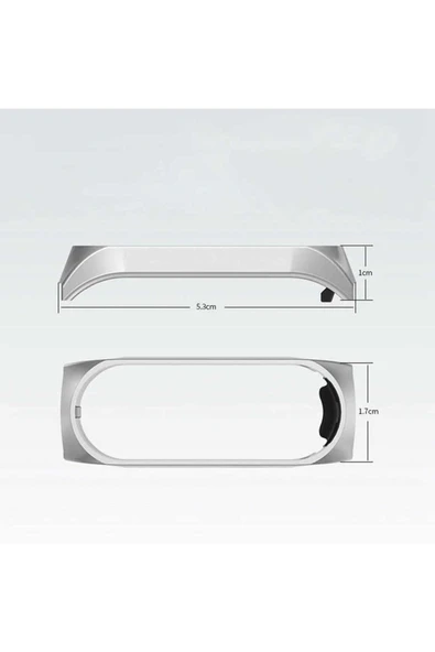 kilifdakilif Xiaomi Mi Band 4 Uyumlu KRD-06 Metal Zore Kordon Gold - 3