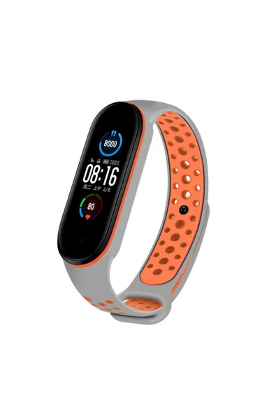 kilifdakilif Xiaomi Mi Band 6 KRD-02 Uyumlu Zore Kordon-NO10 - 3