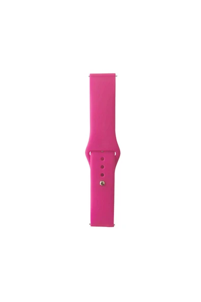 KILIFTECH Gear S2 Band Serisi 20mm Uyumlu Klasik Kordon Silikon Strap Kayış-Barbie Powder ürün görseli
