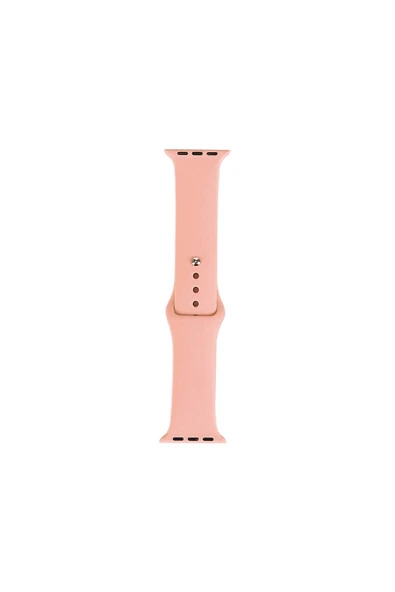 KILIFTECH Watch uyumlu 44mm Band Serisi Klasik Kordon Silikon Strap Kayış-Meat Meal - 1