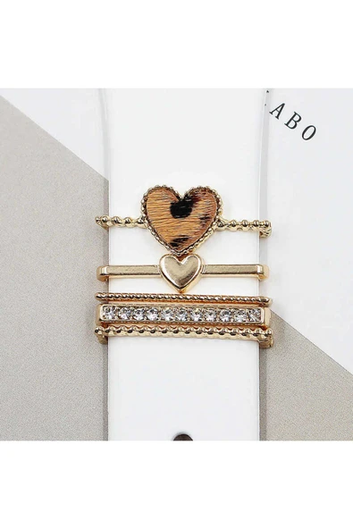 KILIFTECH Uyumlu Kordon Süsü CLO- RoseHeart - Resim 5