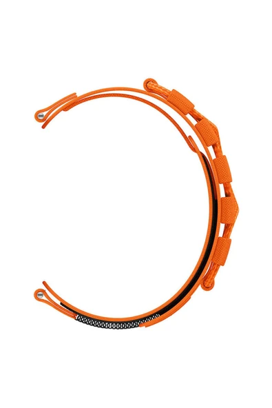 gallipolitech Huawei GT2 42mm GLLP KRD-112 20mm Orbital Örgülü Halat Tasarımlı Naylon Kumaş Hasır Kordon-Turuncu - Resim 2