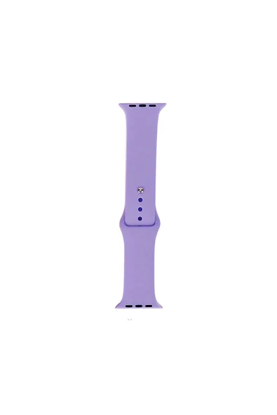 wenixs aksesuar Watch 40mm Band Serisi Klasik Kordon Silikon Strap Kayış-Lavender