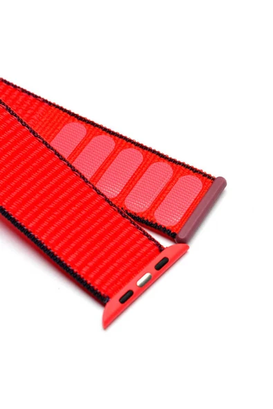 Lokal Marketing Watch 38mm Uyumlu KRD-03 Hasır BTH Kordon Plum Purple - Resim 3