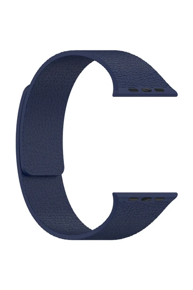 KILIFTECH Watch 7 41mm KTH KRD-136 Kabartma Desenli Silikon Kordon - Turuncu - 7