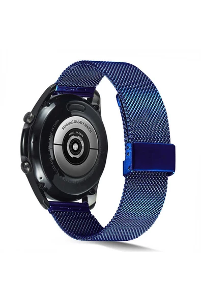 KILIFTECH Huawei GT2 46mm Uyumlu KRD-45 22mm Metal Zore Kordon-Gümüş - Resim 8