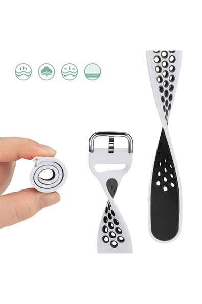 zore Huawei GT2 46mm KRD-10 Uyumlu Zore Kordon-NO5 - Resim 4