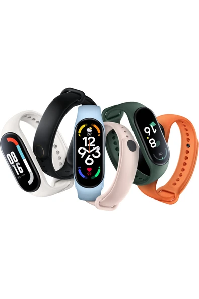 FNTicaret Xiaomi Mi Band 7 Uyumlu Klasik TCG Kordon Royal Mavi - 3