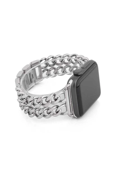 WowCase Watch 38mm Cowboy Metal TKDR Kordon-Gümüş - Resim 7