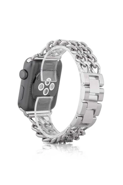 WowCase Watch 38mm Cowboy Metal TKDR Kordon-Gümüş - Resim 6