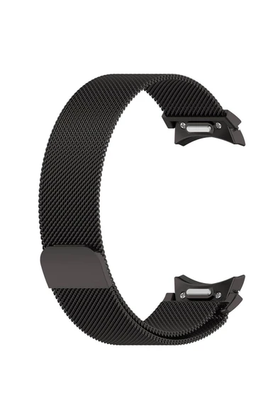 zore Galaxy Watch 6 Classic 43mm Uyumlu KRD-01 Metal YSF Kordon Pale Gold - 8