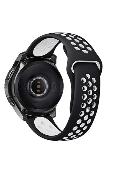 dream case Galaxy Watch 42mm (20mm) KRD-02 Uyumlu Kordon-drm-Siyah - Resim 8