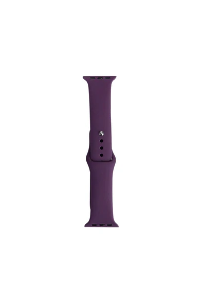 KILIFTECH Watch Ultra 49mm Band Serisi Klasik Kordon Silikon Strap Kayış-Violet - 1