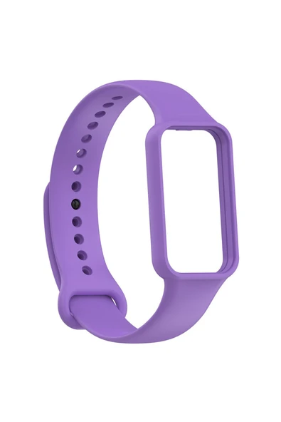 S COVER Xiaomi Redmi Smart Band 2 Uyumlu KRD-87 Uyumlu Kordon Zore Mor