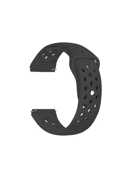 cepmarketin Galaxy Watch 3 45mm KRD-02 Uyumlu Zore Kordon Siyah ürün görseli 1