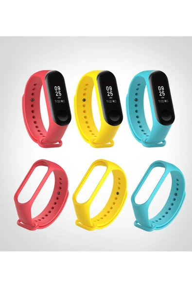 szr store Xiaomi Mi Band 2 Uyumlu Zore Kordon-Lacivert - Resim 4