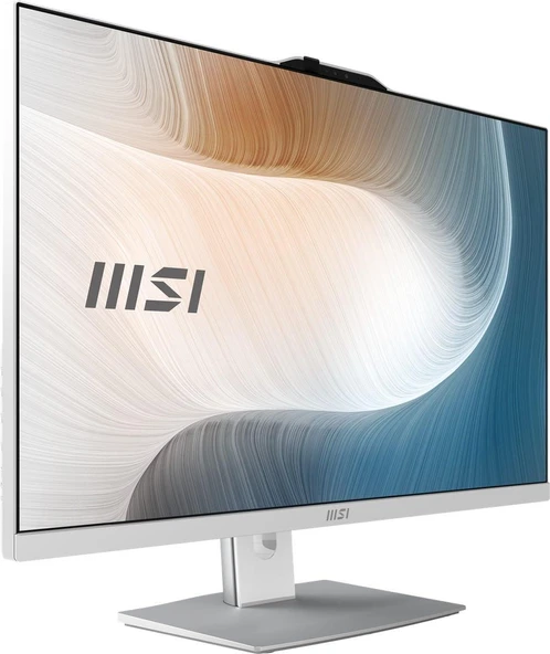 MSI MODERN AM272P 12M-1201TR 27 FHD 16:9 (1920X1080) I5-1235U 16GB DDR4 500GB SSD W11H BEYAZ AIO PC - 2
