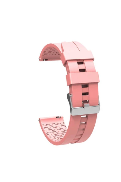 DorukPlus Galaxy Watch 42mm KRD-23 20mm Uyumlu Zore Kordon Siyah - Resim 2