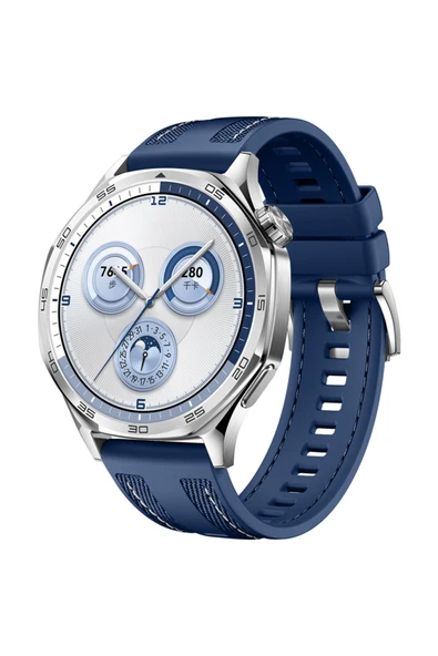 szr store Huawei Watch GT 5 Uyumlu Zore KRD-128 Silikon Kordon-Mavi ürün görseli