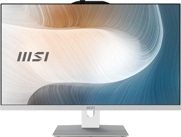 MSI MODERN AM272P 12M-1201TR 27 FHD 16:9 (1920X1080) I5-1235U 16GB DDR4 500GB SSD W11H BEYAZ AIO PC
