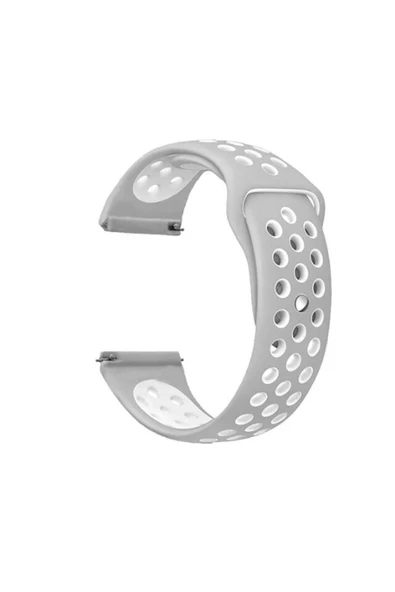 Zeyline Huawei Watch GT 3 42mm KRD-02 Uyumlu ZYL Kordon Gümüş-Gri ürün görseli