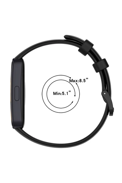 Doping Digital Huawei Band 8 Uyumlu Klasik Zore Kordon-Rose Gold - 8