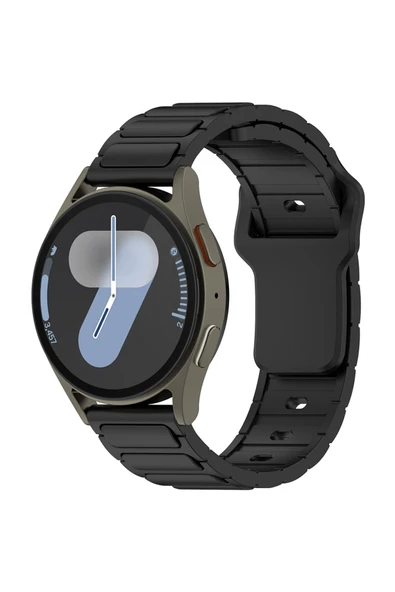 KILIFTECH Huawei Watch GT 3 42mm Zore KRD-132 22mm Silikon Kordon Strap Kayış - Kırmızı - Resim 3