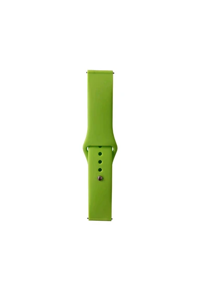 KILIFTECH Galaxy Watch Active 2 40mm Band Serisi 20mm Klasik Kordon Silikon Strap Kayış-Yeşil
