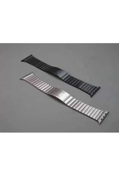 zore Watch 10 46mm Uyumlu KRD-35 Metal Kordon-Siyah - Resim 3