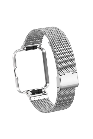 SAFA Xiaomi Redmi 2 Lite Uyumlu KRD-59 Metal Zore Kordon Gümüş - Resim 7