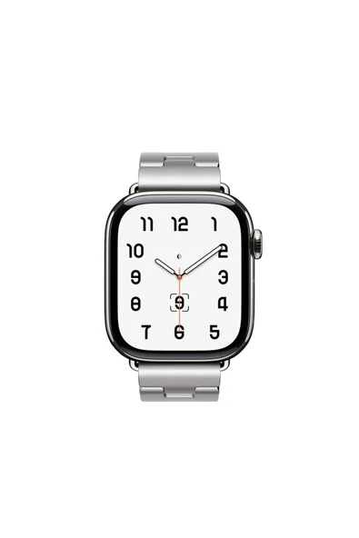 EFLİNK Apple Watch 42mm Zore KRD-125 Metal Kordon Strap Kayış-Siyah - Resim 4