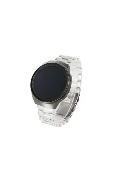 SAFA Galaxy Watch 42mm Uyumlu KRD-27 20mm GNG Kordon Mavi - Resim 4