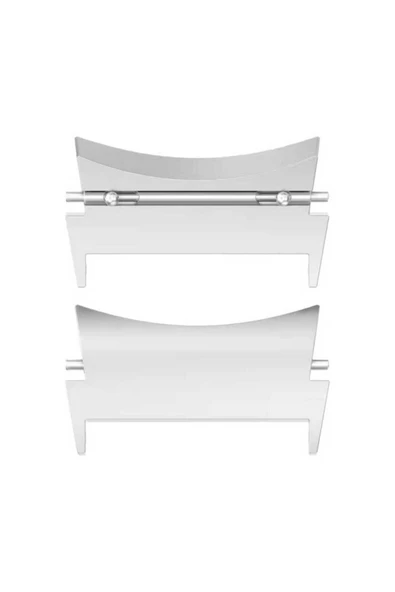 NÜANSTEK Galaxy Watch 4 Classic 42mm 20mm Metal Kordon Dönüştürücü CLO- Rose Gold - 8