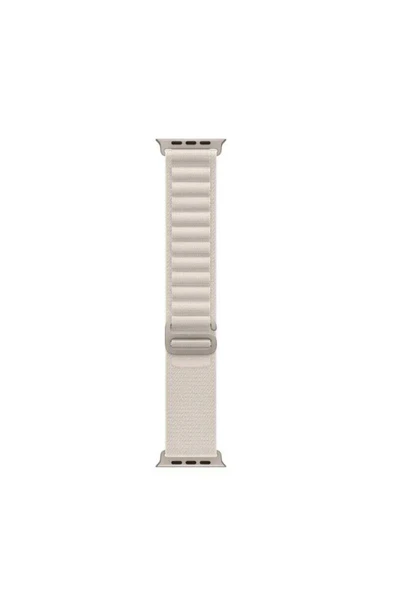 zore Watch 44mm Uyumlu KRD-74 Hasır Zore Kordon-Beyaz - 8
