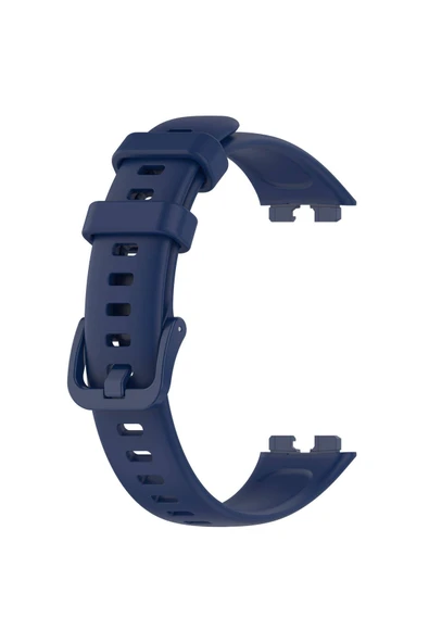 zore Huawei Band 8 Uyumlu Klasik Zore Kordon-Lacivert - Resim 4