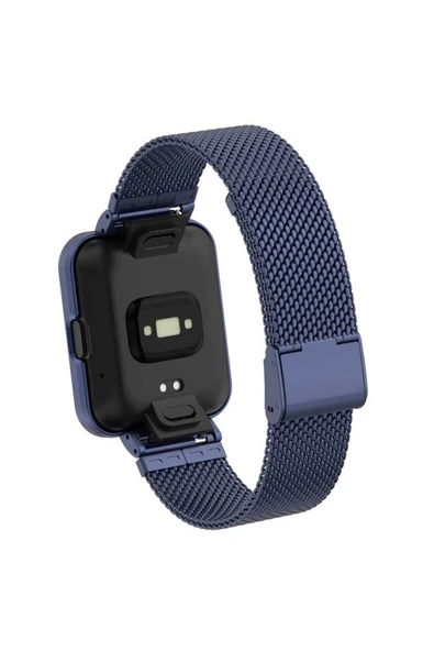 SAFA Xiaomi Redmi Watch 2 Lite Uyumlu KRD-66 Metal Zore Kordon Rose Gold - 6