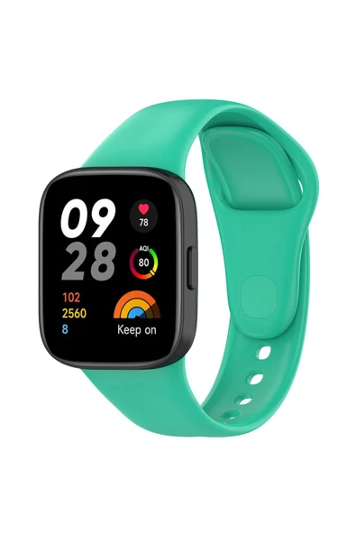 SAFA Xiaomi Redmi Watch 3 Uyumlu KRD-81 Uyumlu Kordon BLT Turkuaz ürün görseli