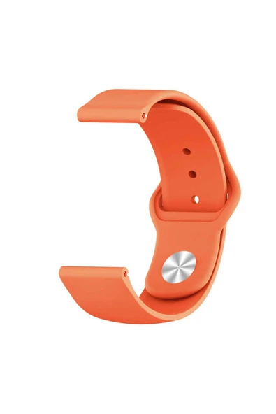 KILIFTECH Huawei GT4 41mm KRD-11 18mm Silikon Kordon-Turuncu - 1