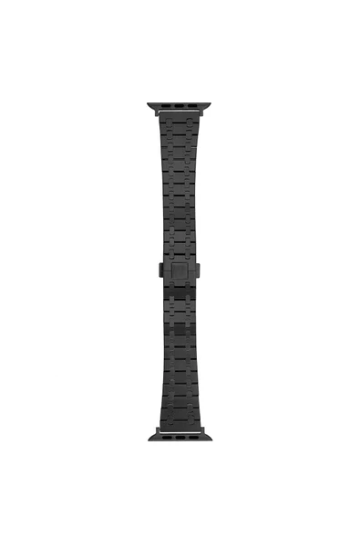 KILIFTECH Watch 7 45mm Uyumlu KRD-83 Metal Zore Kordon-Gümüş-Rosegold - 4