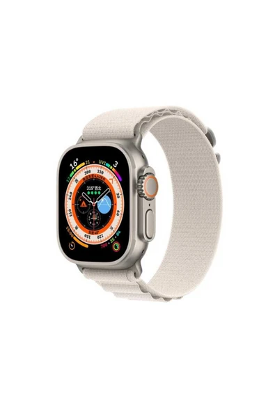 SAFA Watch 40mm Uyumlu KRD-74 Hasır Zore Kordon-Beyaz - 1