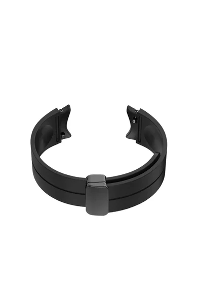 KILIFTECH Galaxy Watch 4 Classic 42mm Uyumlu KRD-84 Uyumlu Zore Kordon-Siyah - 5