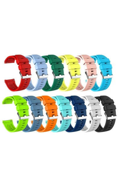 KILIFTECH Huawei GT 2E KRD-26 Uyumlu Zore Kordon-Sarı - Resim 3