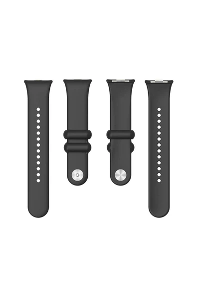 SAFA Xiaomi Redmi Watch 4 CLO- KRD-109 Silikon Kordon-Koyu Kırmızı - 2