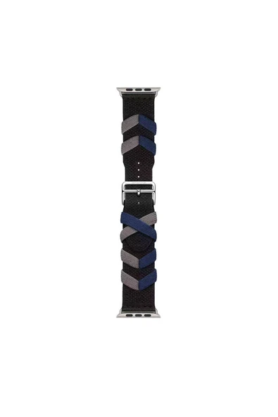 SAFA Watch 40mm Uyumlu CLO- KRD-97 Sarmal Örgü Tasarımlı Kordon-Haki - 7