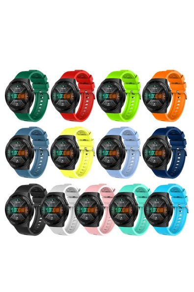 KILIFTECH Huawei GT 2E KRD-26 Uyumlu Zore Kordon-Turkuaz - Resim 5